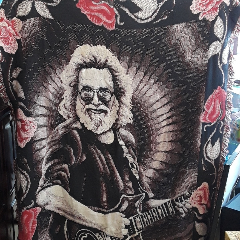JERRY Garcia Throw Blanket